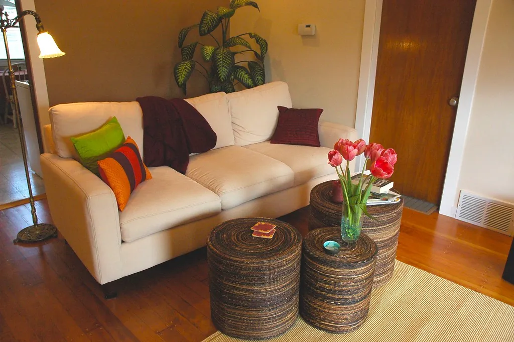 Living room acogedor de un hogar familiar